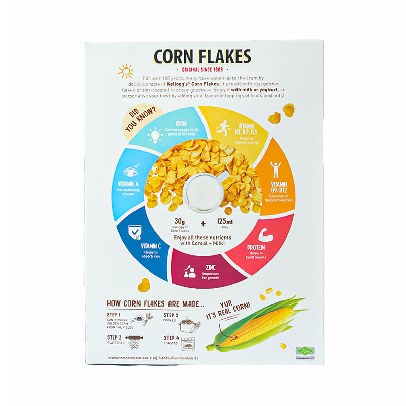 Kellogg's Corn Flakes Breakfast Cereal Jumbo Pack 500g