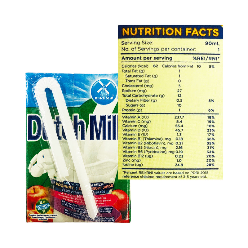 Dutch Mill Yoghurt Drink Kids Apple 90ml