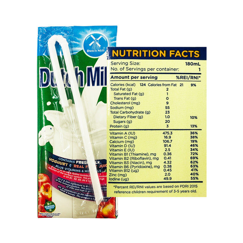 Dutch Mill UHT Yogurt Drink Apple 180ml