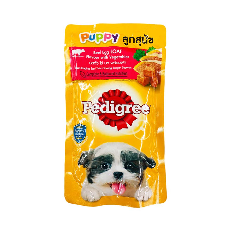 Pedigree Puppy Beef Egg Loaf Pouch 130g - Main Image