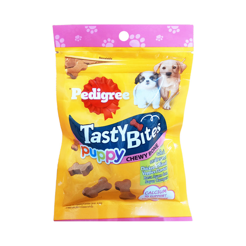 Pedigree Tasty Bites Puppy Chewy Bone 50g