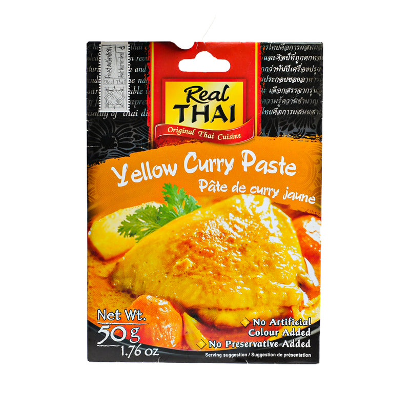 Real Thai Paste Yellow Curry 50g