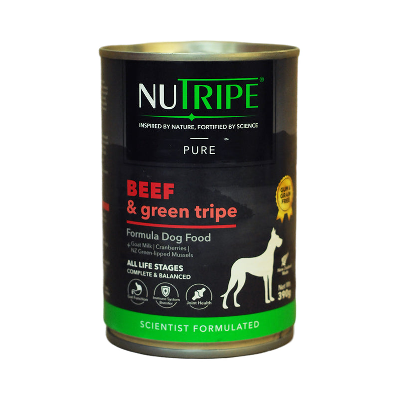 Nutripe Dog Food Beef And Green Tripe