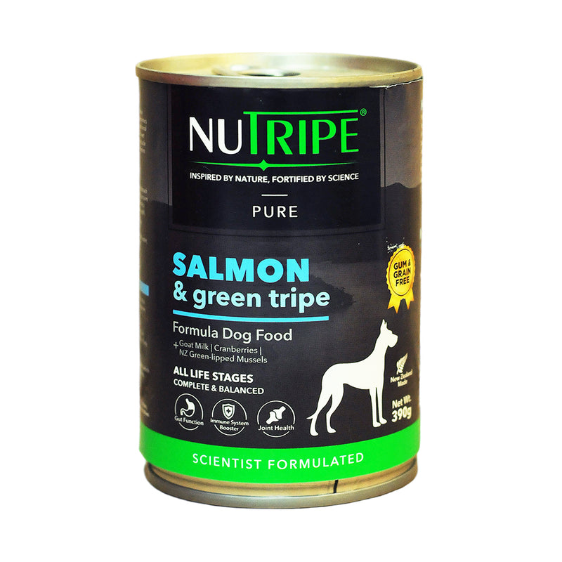 Nutripe Dog Food Salmon And Green Tripe