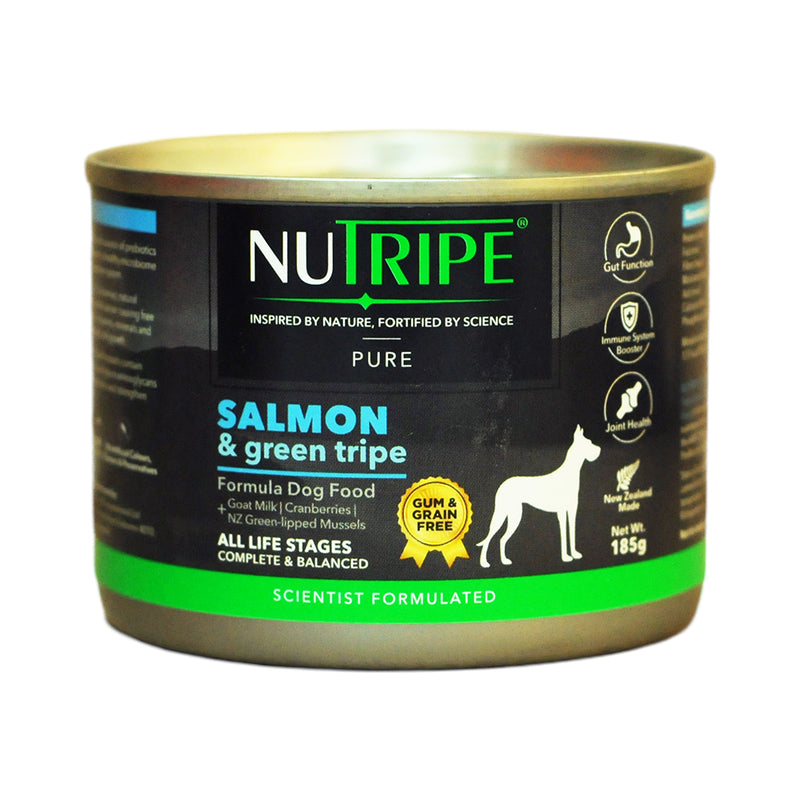 Nutripe Dog Food Salmon And Green Tripe