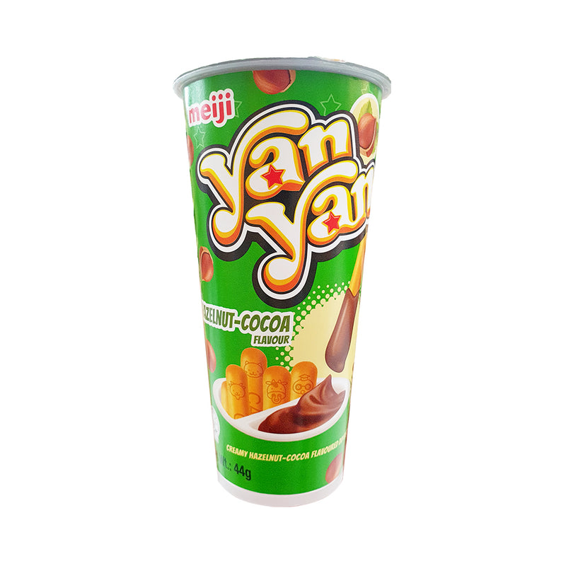 Meiji Yan Yan Biscuit Snack Hazelnut 44g (1.55oz)