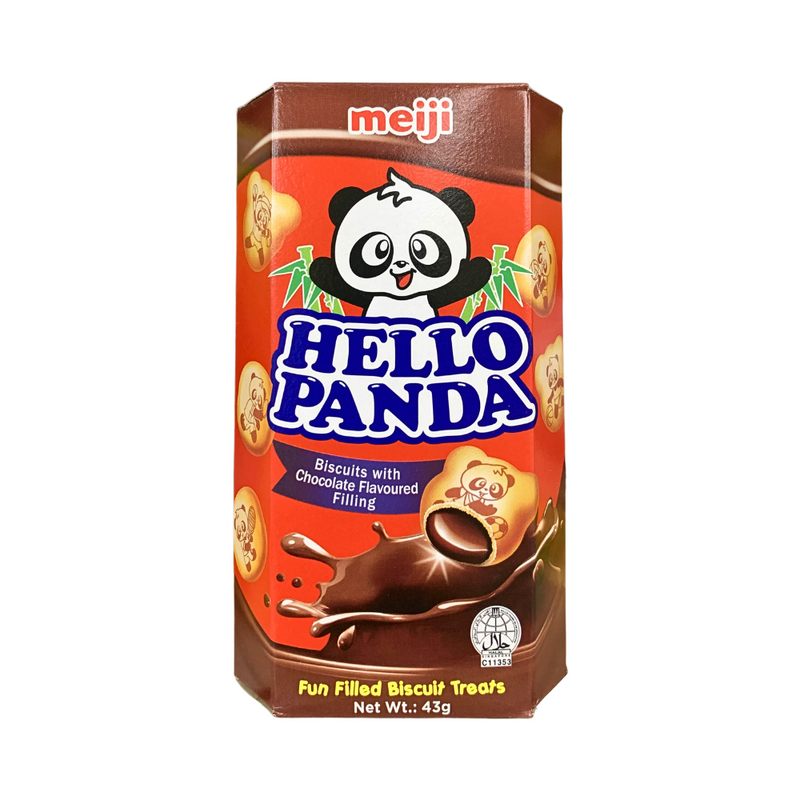 Meiji Hello Panda Fun Filled Biscuits Chocolate 43g