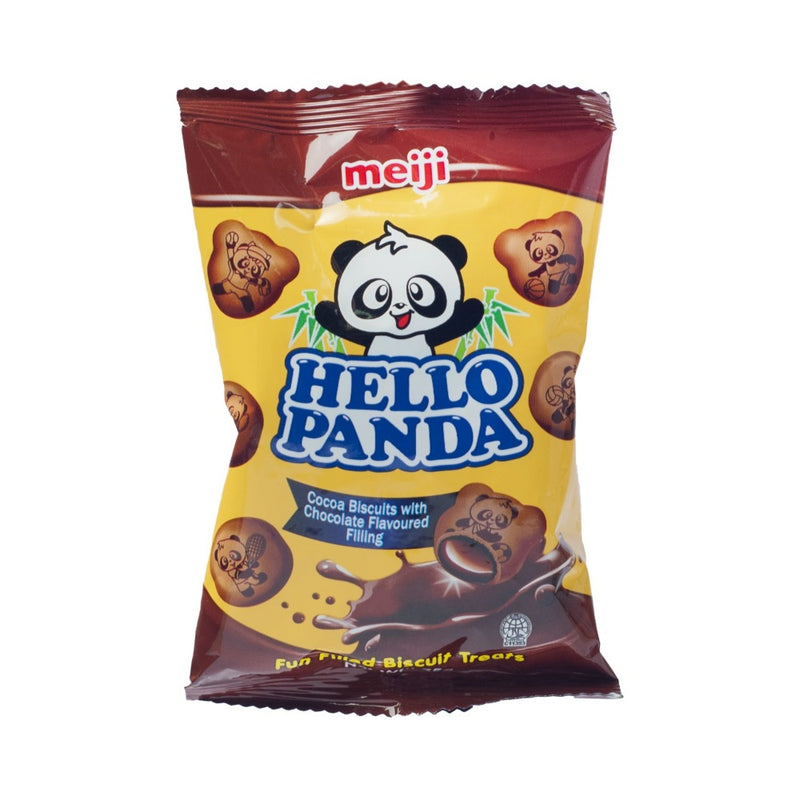 Meiji Hello Panda Fun Filled Biscuits Double Chocolate Foil 35g