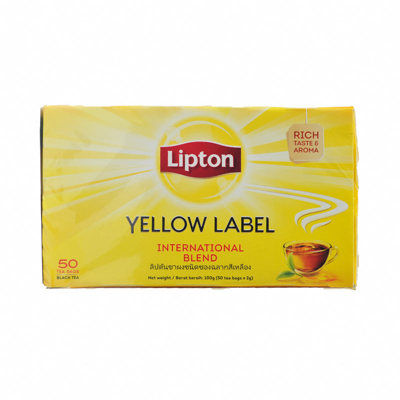 Lipton Yellow Label Tea 2g x 50's