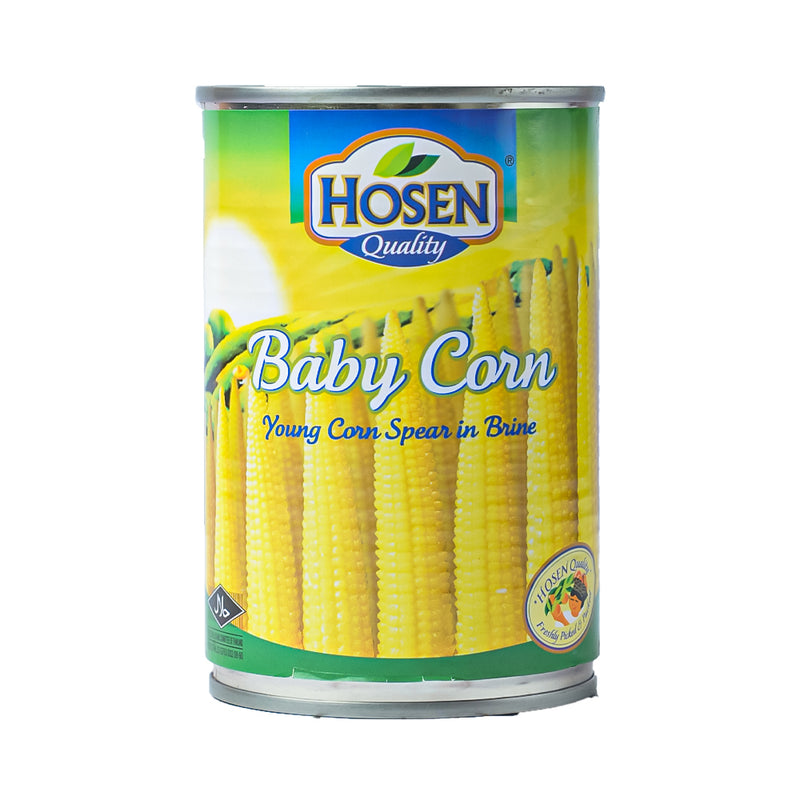 Hosen Baby Corn In Brine 425g