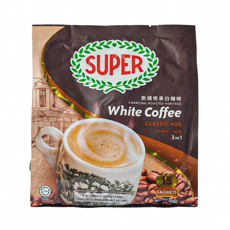 Super Charcoal Roasted White Coffee Classic 40g x 15's