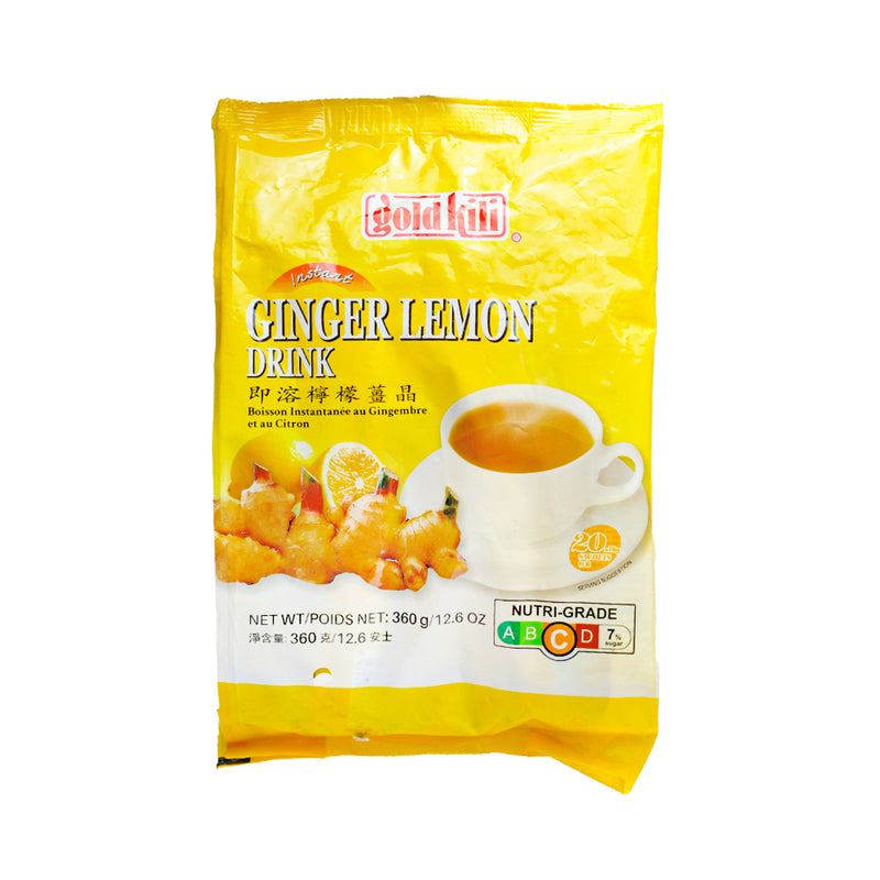 Gold Kili Instant Honey Ginger Lemon 18g x 20 Sachet Stick