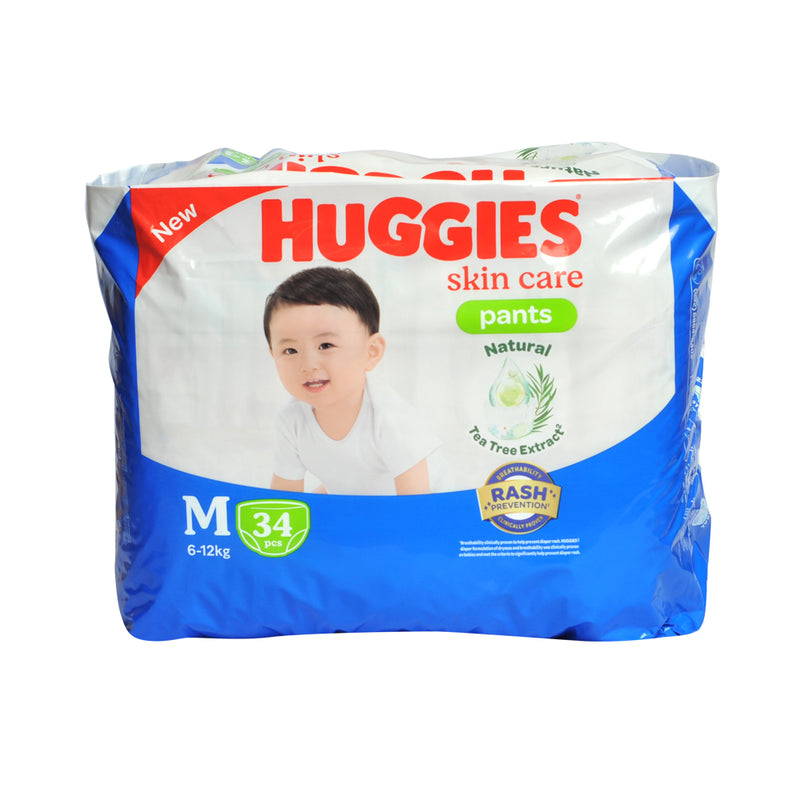 Huggies Dry Pants Diaper Economy Medium 34's