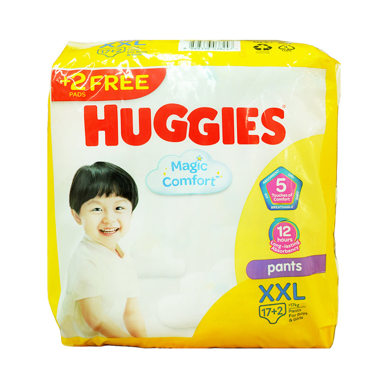 Huggies Diaper Pants Magic Comfort XXL 17's + 2