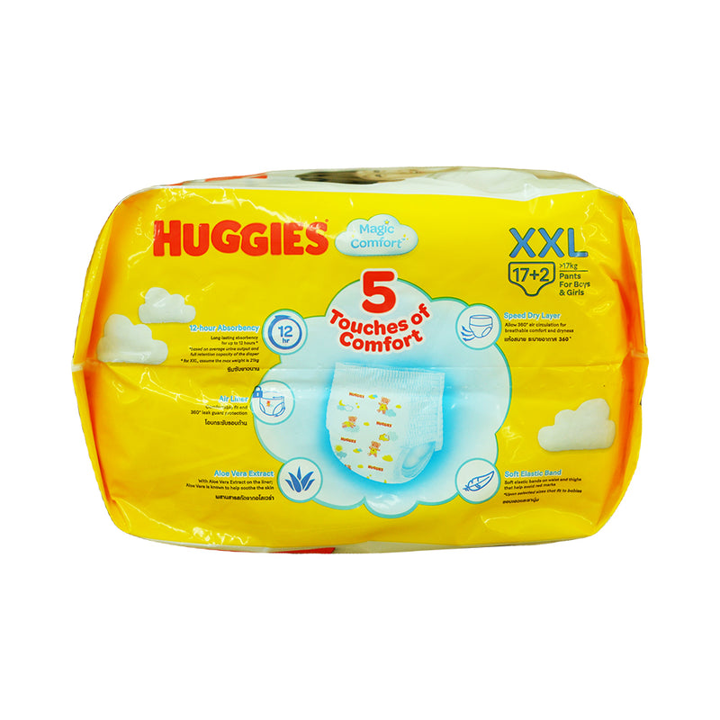 Huggies Diaper Pants Magic Comfort XXL 17's + 2