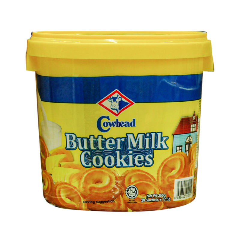 Cowhead Butter Milk Cookies Bucket 350g