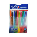 Digno Unik Neon Colored Ballpens 10's