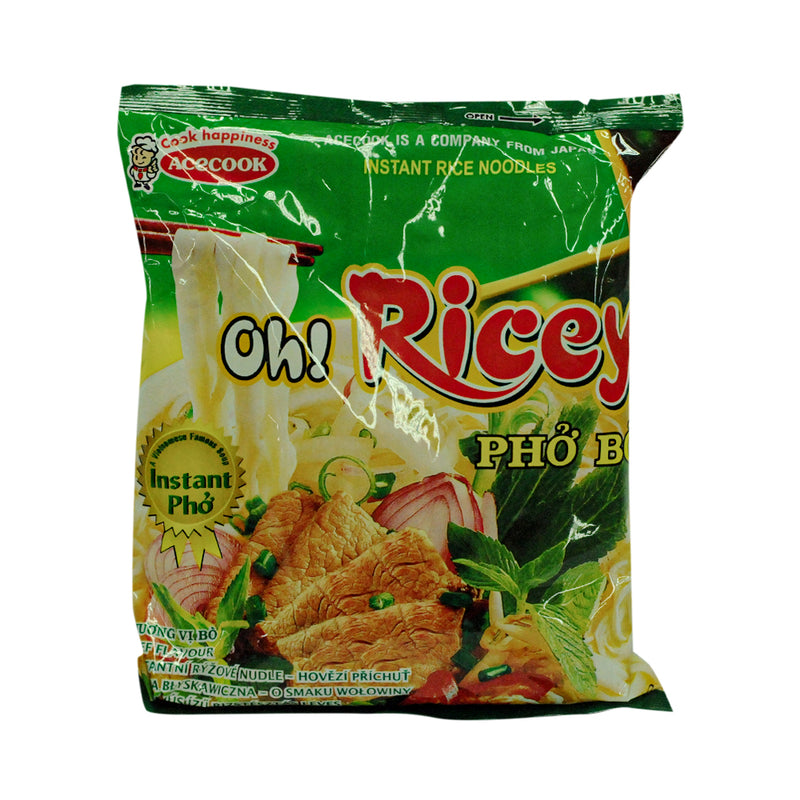 Oh! Ricey Pho Bo Beef Flavor Noodles (70 G) | Delivery Near Me