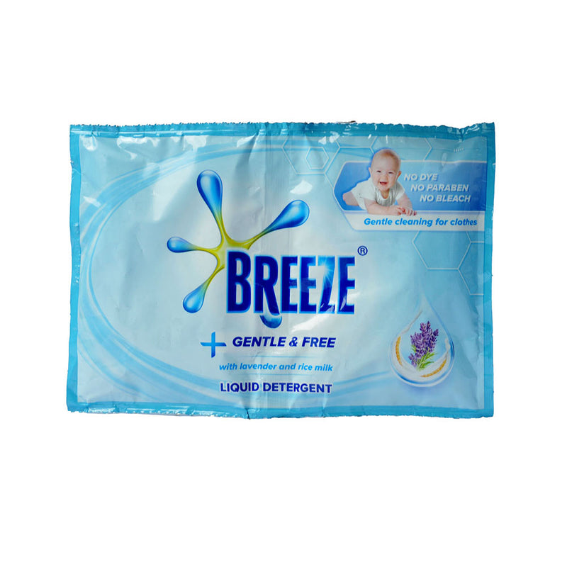 Breeze Liquid Detergent Gentle And Free 60ml