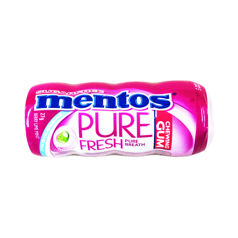 Mentos Chewing Gum Pure FreshBerry Lime 27g