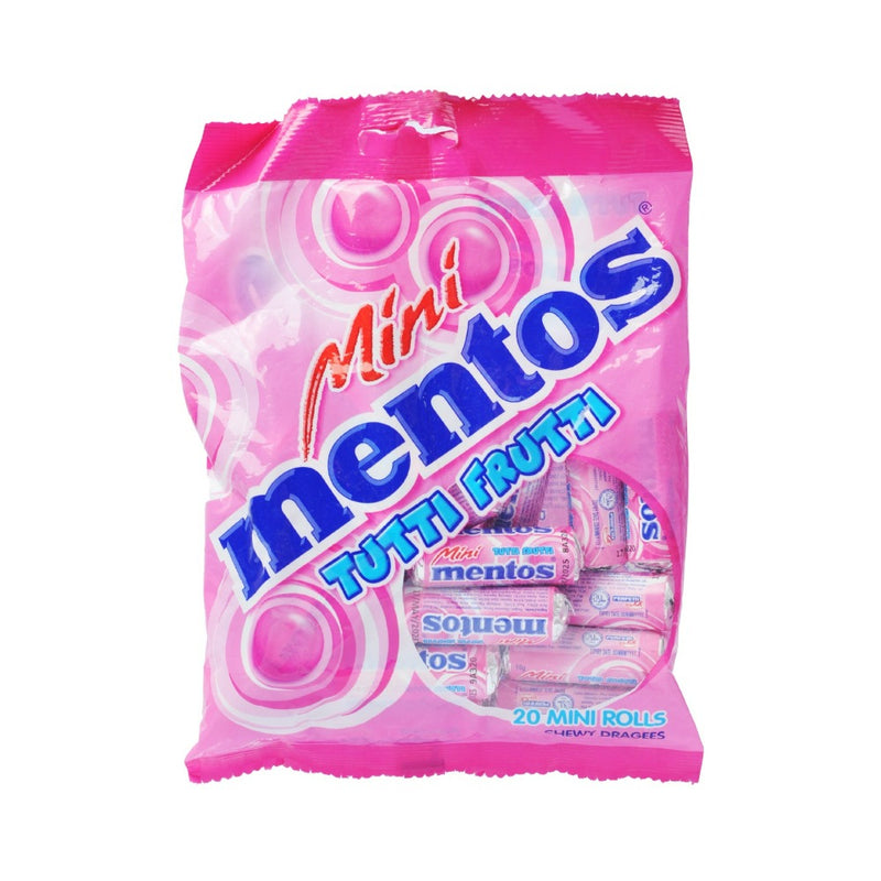 Mentos Mini Roll Candy Tutti Frutti 10g x 20's