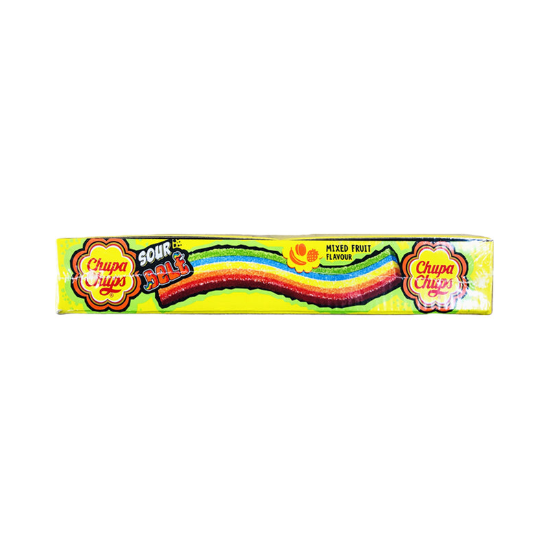 Chupa Chups Sour Belt Mixed Fruit 8g x 16's