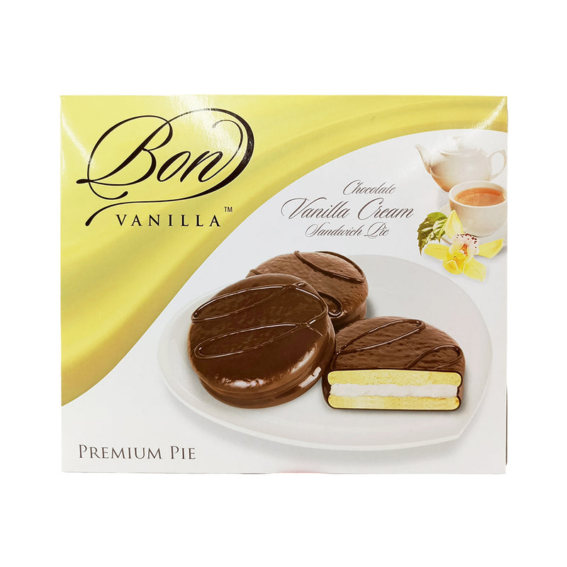 Bon Vanilla Pie Chocolate Vanilla Cream Sandwich 260g