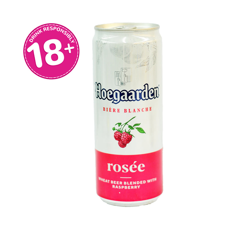 Hoegaarden Wheat Beer Rose Can 330ml