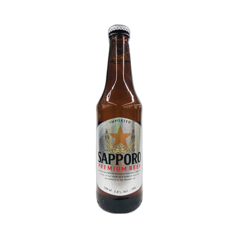 Sapporo Premium Beer Bottle 330ml
