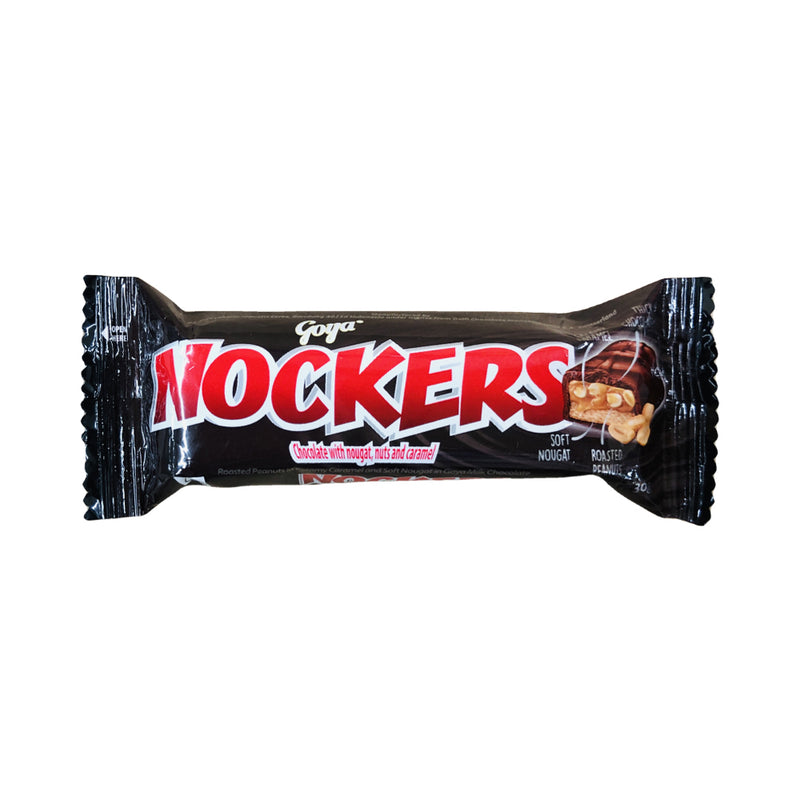 Goya Nockers Bar Caramel Nougat With Nuts 30g