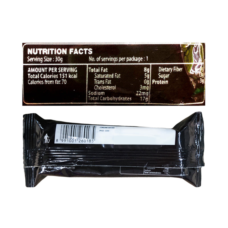 Goya Nockers Bar Caramel Nougat With Nuts 30g