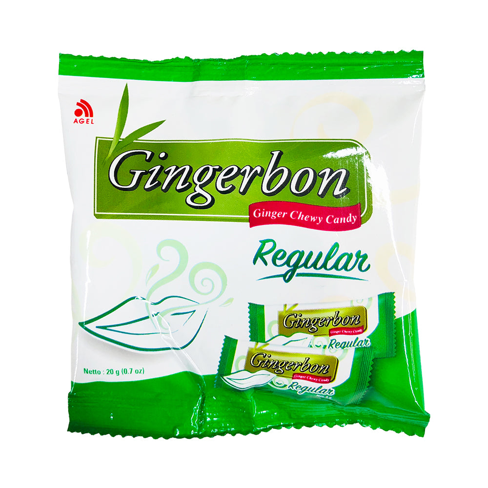 Regular Sweets Gingerbon Ginger Sweets Candy Regular 20g
