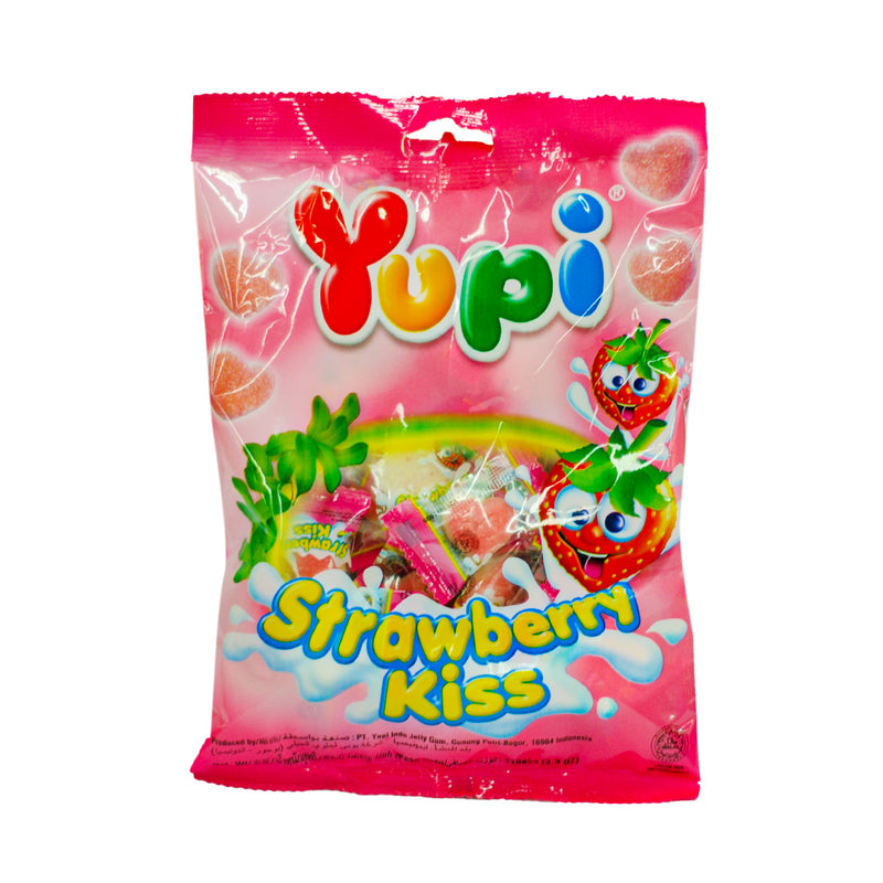 Yupi Strawberry Kiss Bag 110g