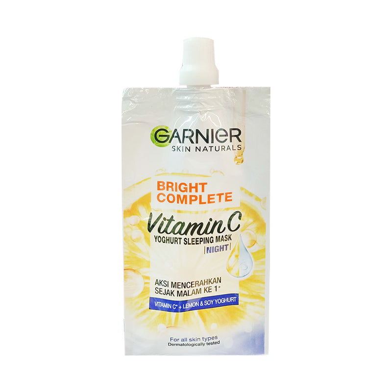 Garnier Bright Complete Yoghurt Sleeping Mask Night Cream 7ml