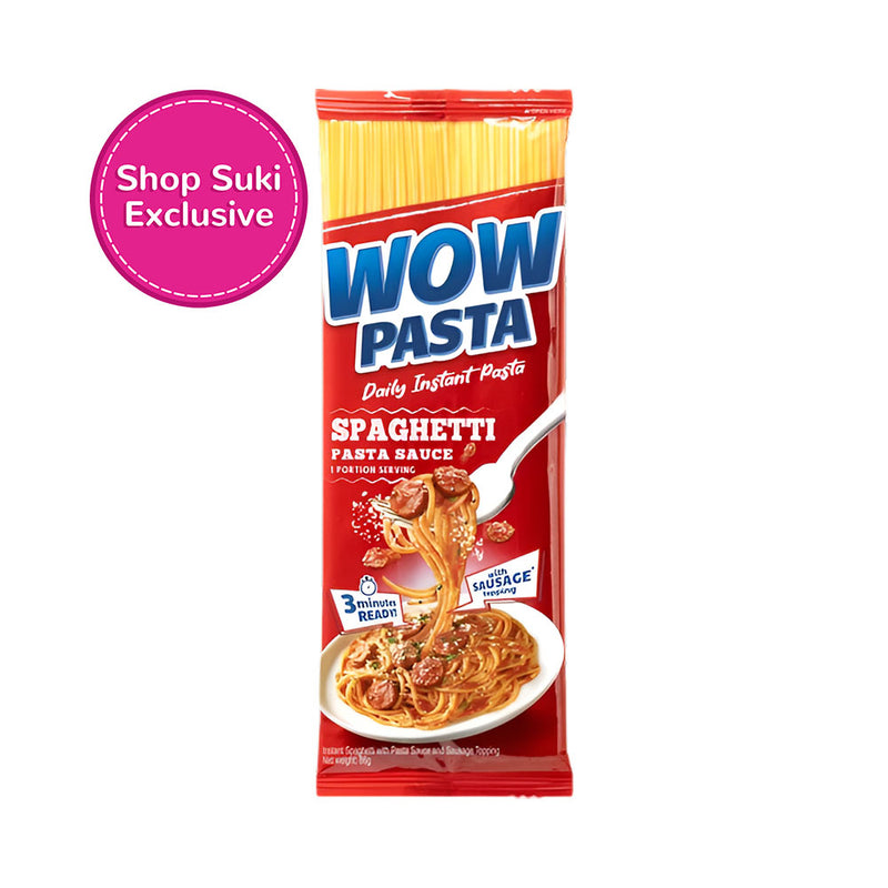 Wow Pasta Instant Spaghetti With Pasta Sauce 86g