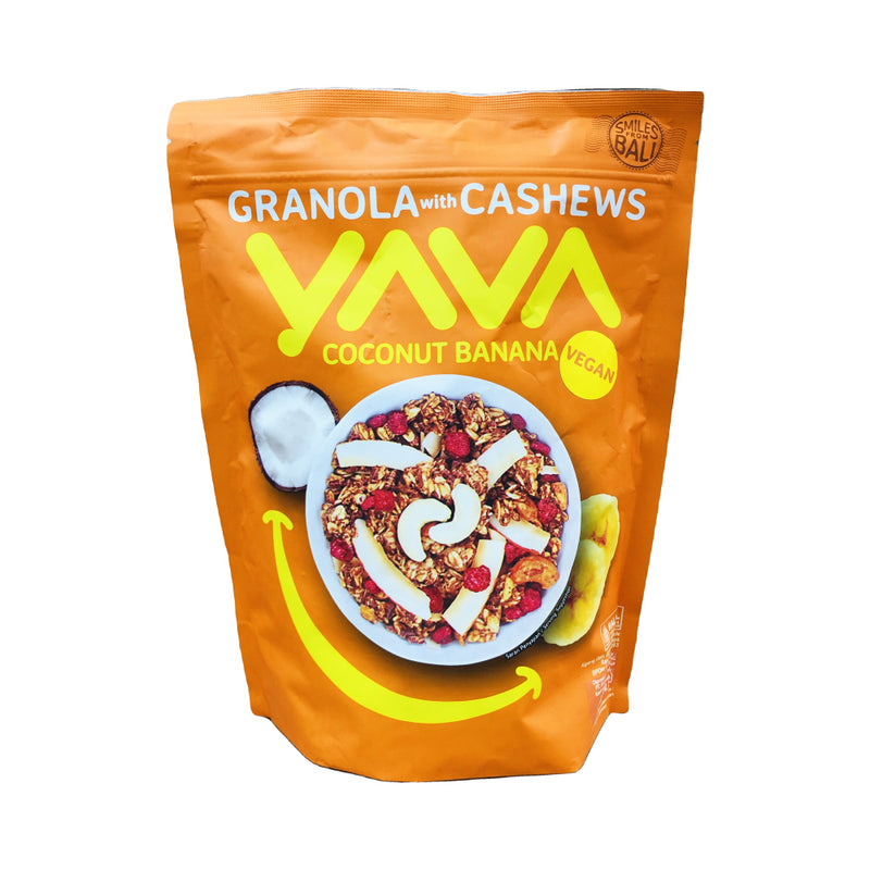 East Bali Cashews Granola With Cashews Coconut Banana 400g