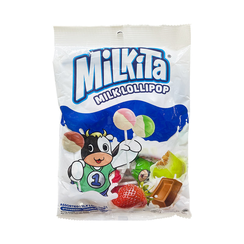 Milkita Milk Lollipop Assorted 15's