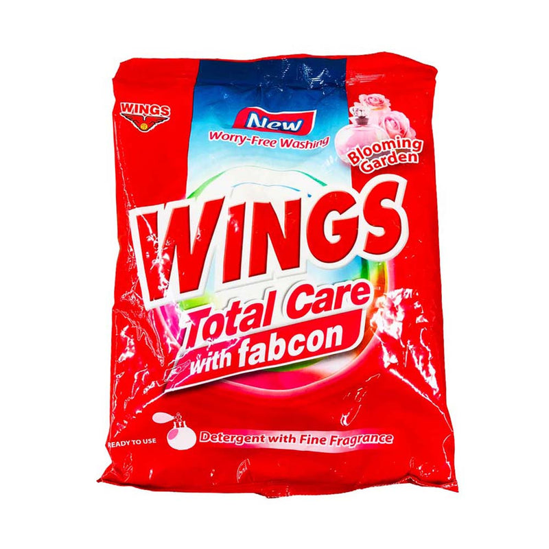 Wings Detergent Powder Total Care With Fabric Conditioner Blooming Garden 2.5kg