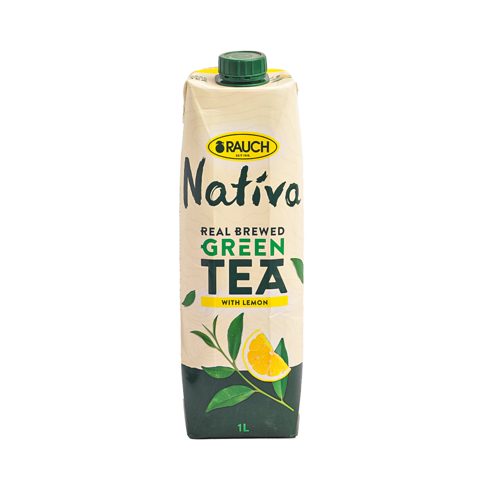 1l Tea Rauch Nativa Green Tea Lemon 1L