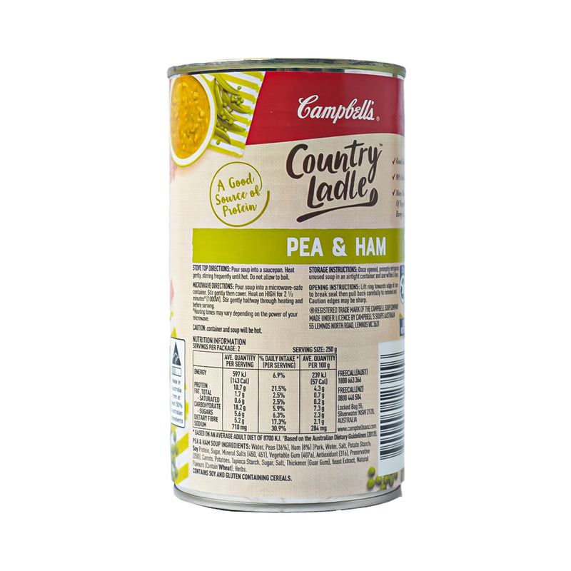 Campbell's Country Ladle Pea And Ham 500g