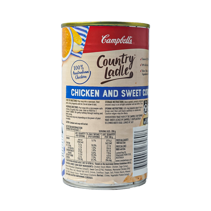 Campbell's Country Ladle Chicken And Sweet Corn 505g