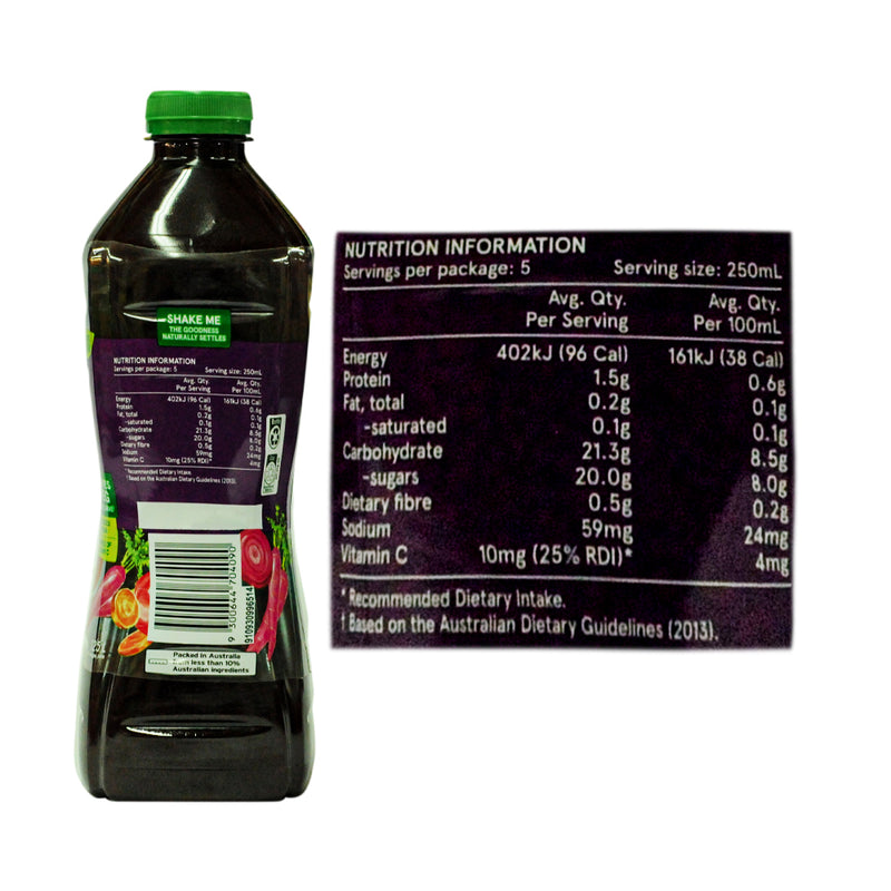 V8 Juice Power Blend Purple Power 1.25L