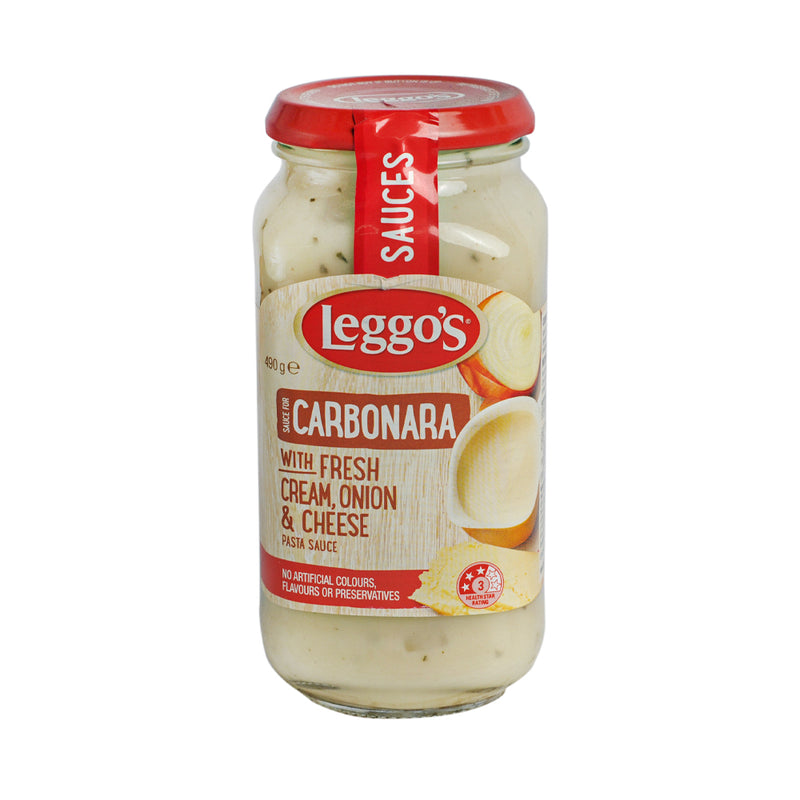 Leggo's Pasta Sauce Carbonara 490g