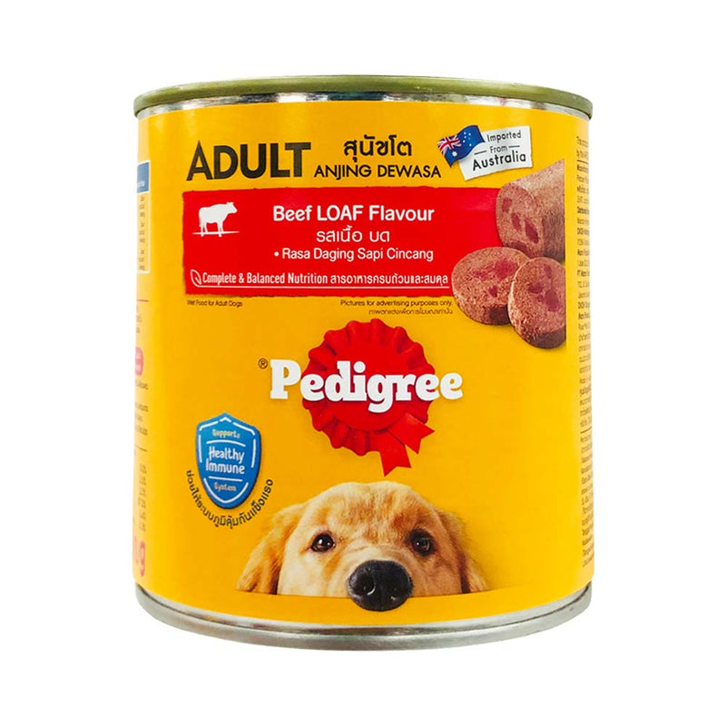Dog Grooming Best Wet Canned Dog Food Pedigree Wet Dog Food Beef 700g