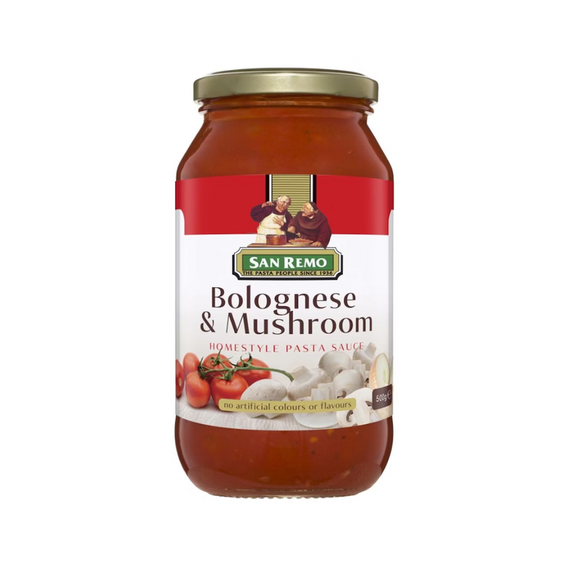 San Remo Bolognese And Mushroom 500g