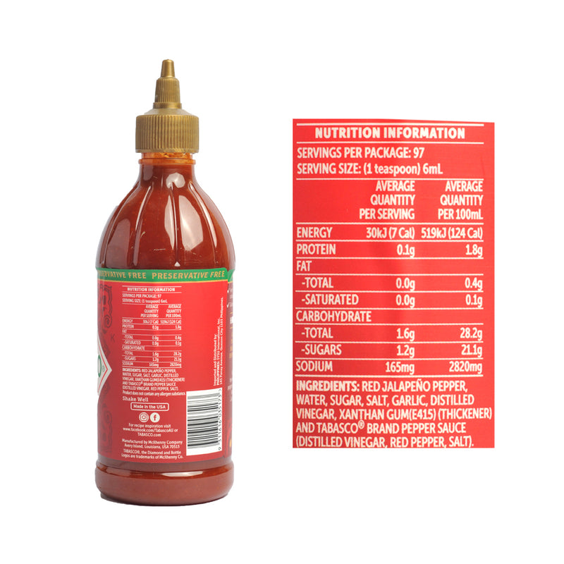 McIlHenny Co. Tabasco Sauce Sriracha 566g (20oz)