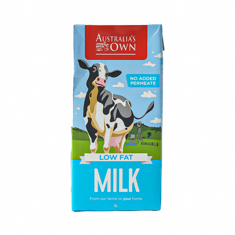 Australia's Own Low Fat Milk 1L