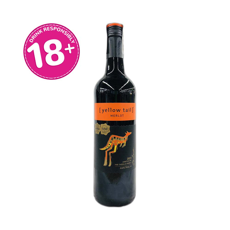 Yellow Tail Merlot Red Wine 750ml