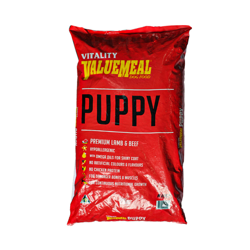 Value Meal Puppy Dog Food Small Bites 20kg