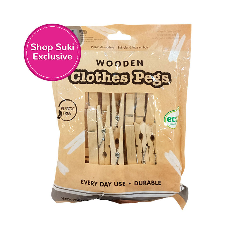 Wooden Clothes Clips 24's